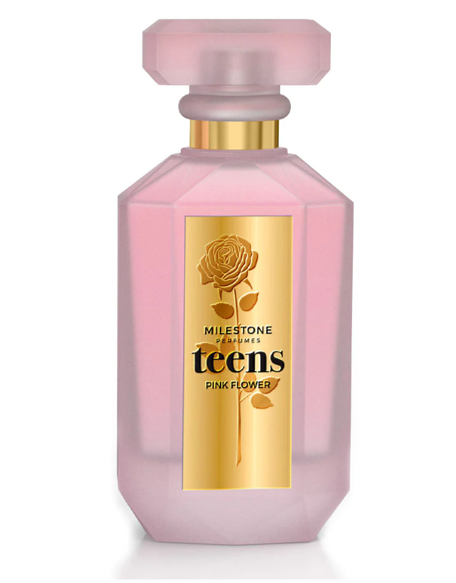 MILESTONE Teens Pink Flower (Pour Femme) 100ML EDP #7157